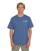 Billabong Crayon Wave Premium SS Tee Blue Horizon M