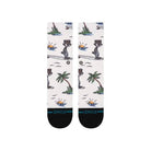 Stance Kool Katz Surf Crew Socks White Traditional OS