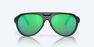 Costa Del Mar Grand Catalina Polarized Sunglasses MatteBlack GreenMirror 580G