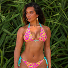 Kulani Kinis HALTER BRALETTE BIKINI TOP SunPop L