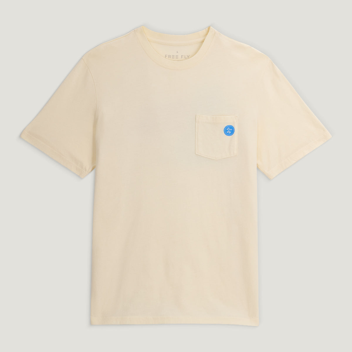 Free Fly Cold Ones Pocket Tee Bone S