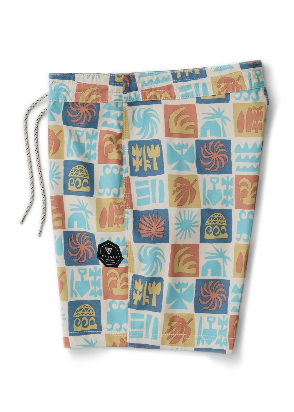 Vissla Ecology Center Boys 17" Boardshort-MUL Boardshort Multi 22