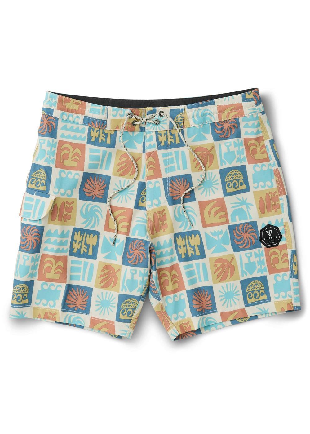 Vissla Ecology Center Boys 17" Boardshort-MUL Boardshort Multi 22
