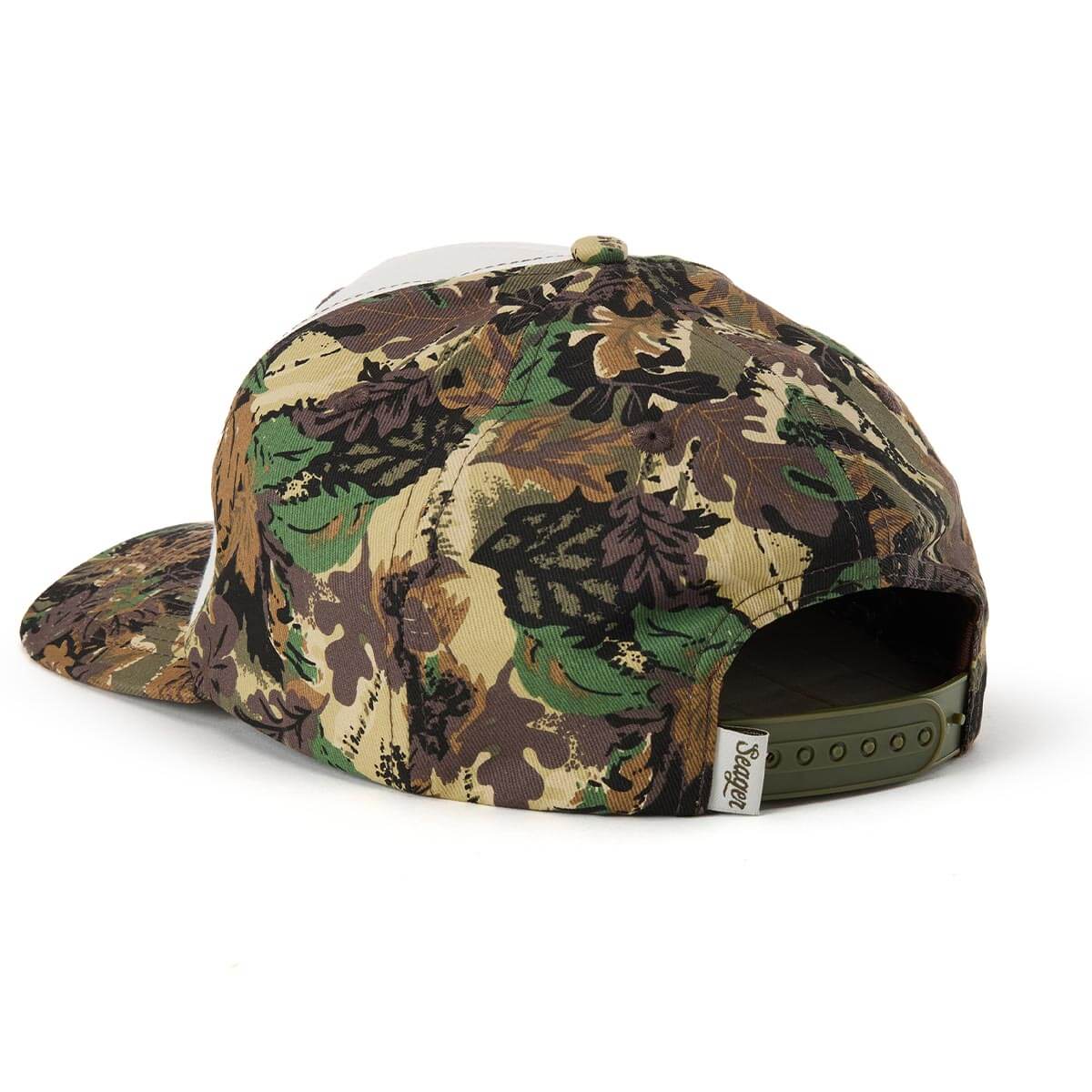 Seager Uncle Bill Hemp Snapback Hat Camo/Cream OS