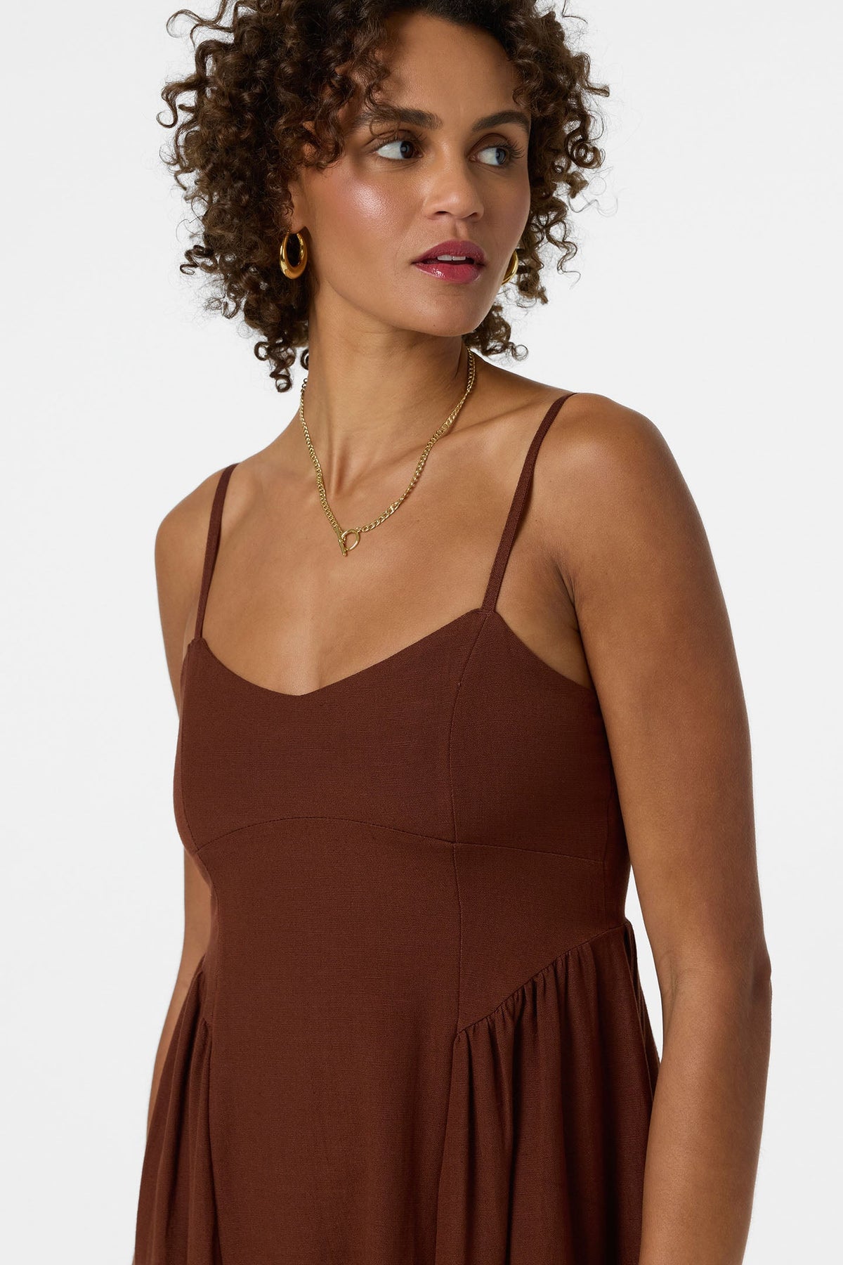 O'Neill Linden Solid Dress CBR XL