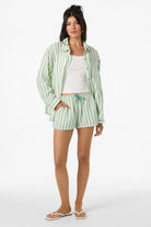 O'Neill Brenda Stripe Short GRN S