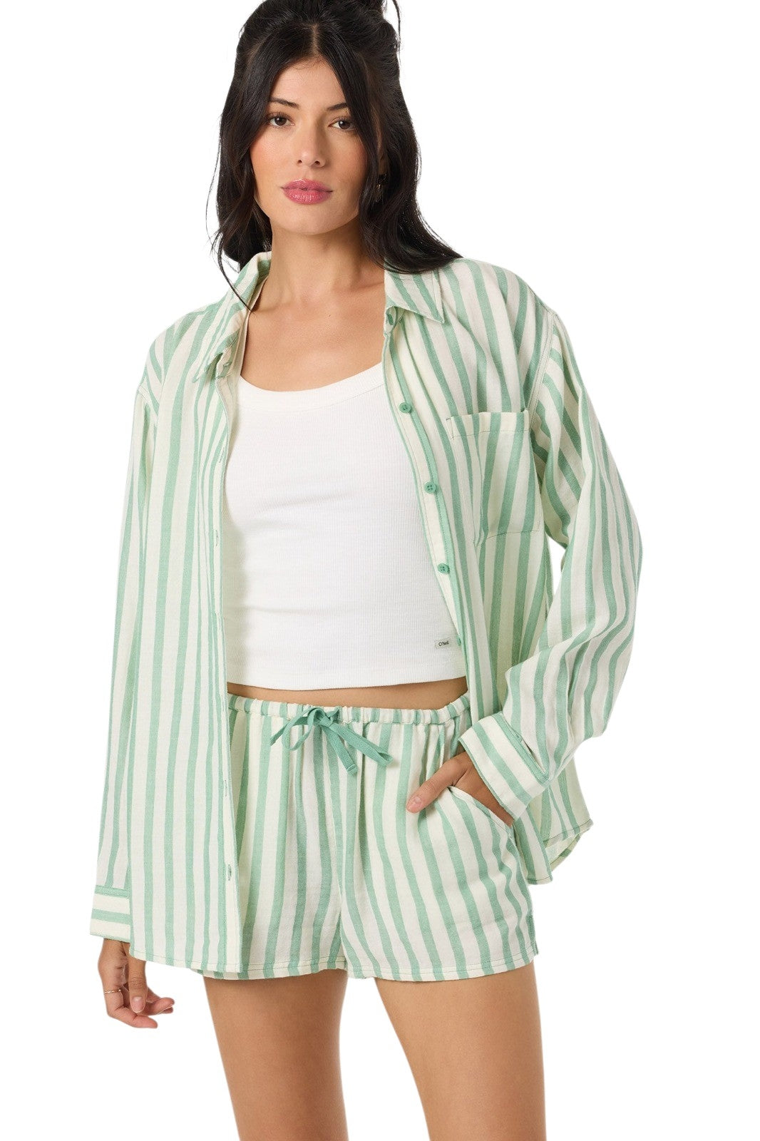 O'Neill Brenda Stripe Short GRN XS