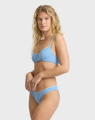 Billabong Mini Wave Check Maui / Women True Blue XS
