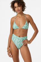 O'NEILL Ziggy Geo Venice Top Green L