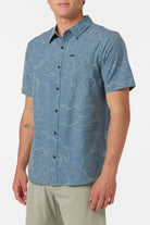 O'NEILL UPF SLUB RELAXED SS WVN SHIRT DSL XL