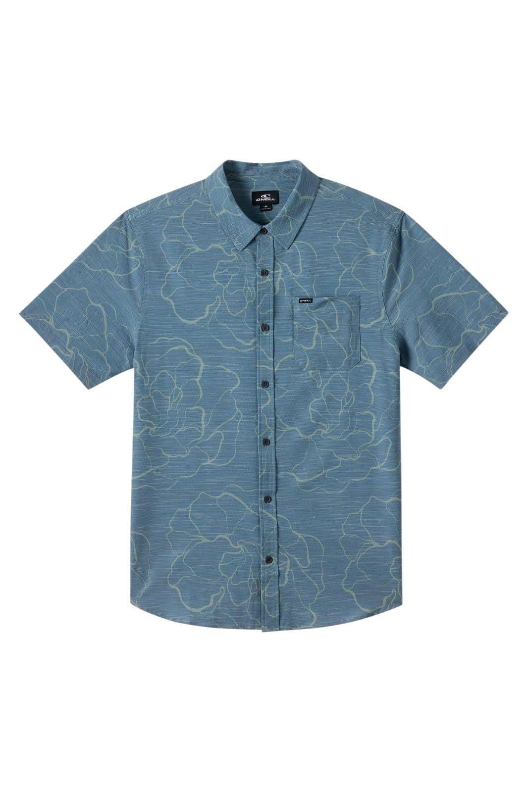 O'NEILL UPF SLUB RELAXED SS WVN SHIRT DSL XL