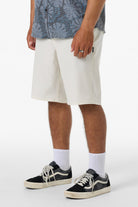 O'Neill Portola Slub Check 20'' Short TOFU 33