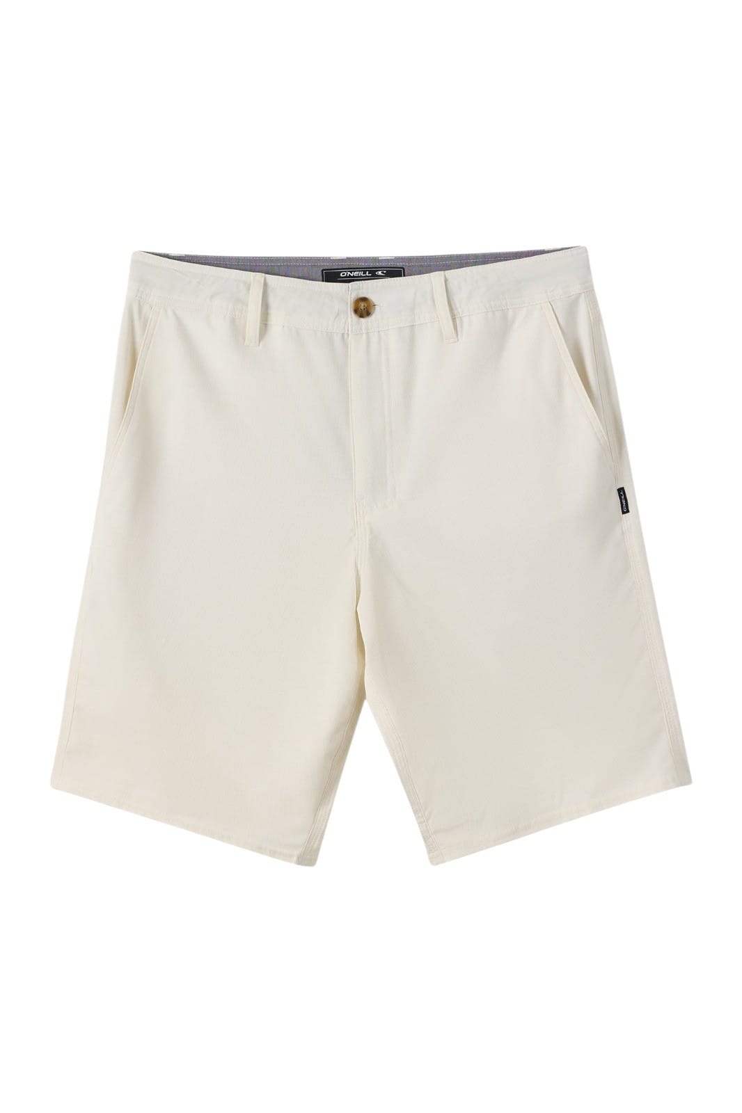 O'Neill Portola Slub Check 20'' Short TOFU 36