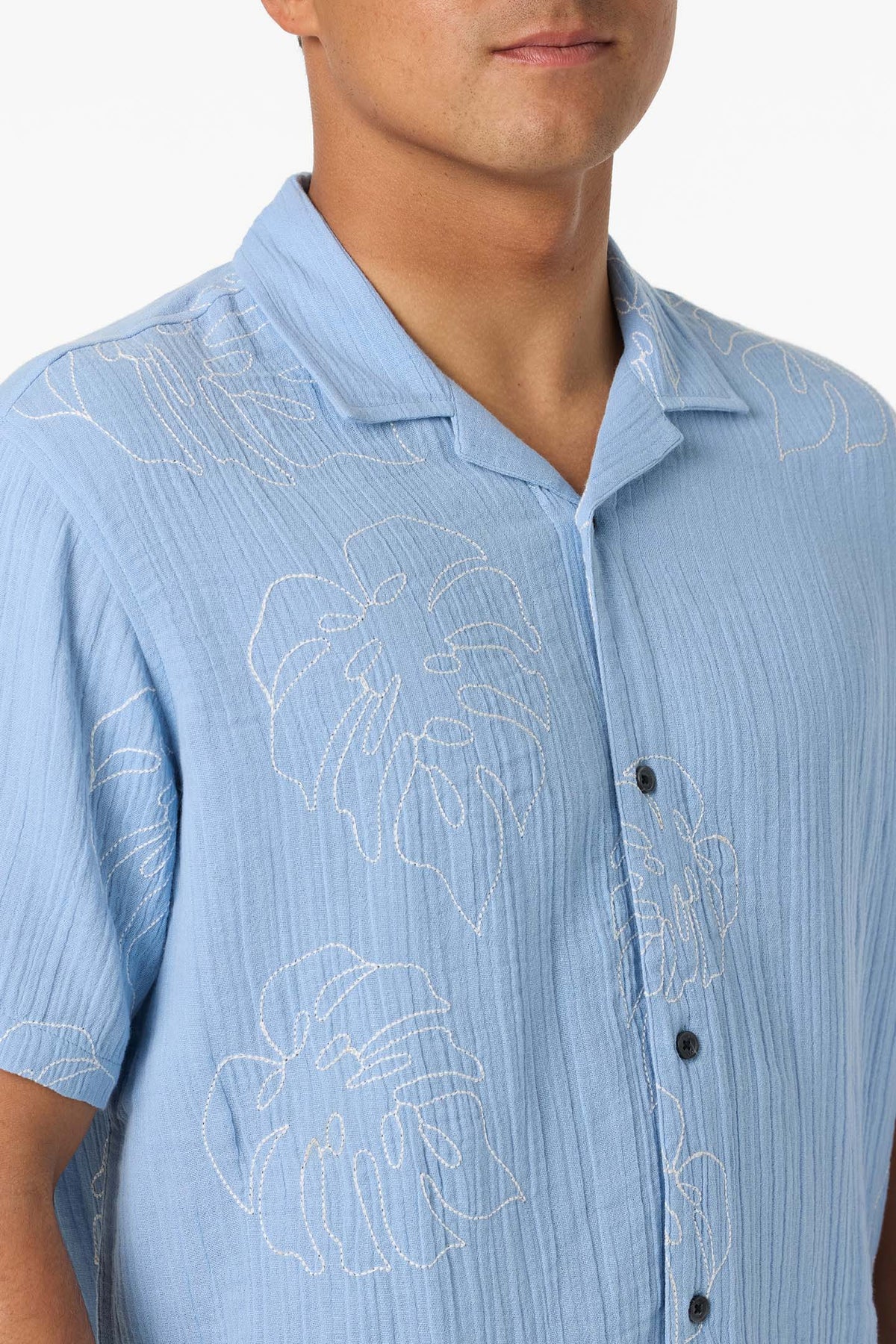 O'Neill Pipeline Rodeo Monstera SS Woven Shirt BGLS L