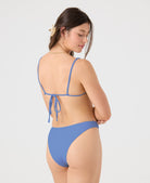 Roxy Haliewa Built Up Triangle Bikini Top CORNFLOWER M