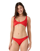 ROXY RIB ROXY LOVE HIPSTER MOD Bra RED HOT M