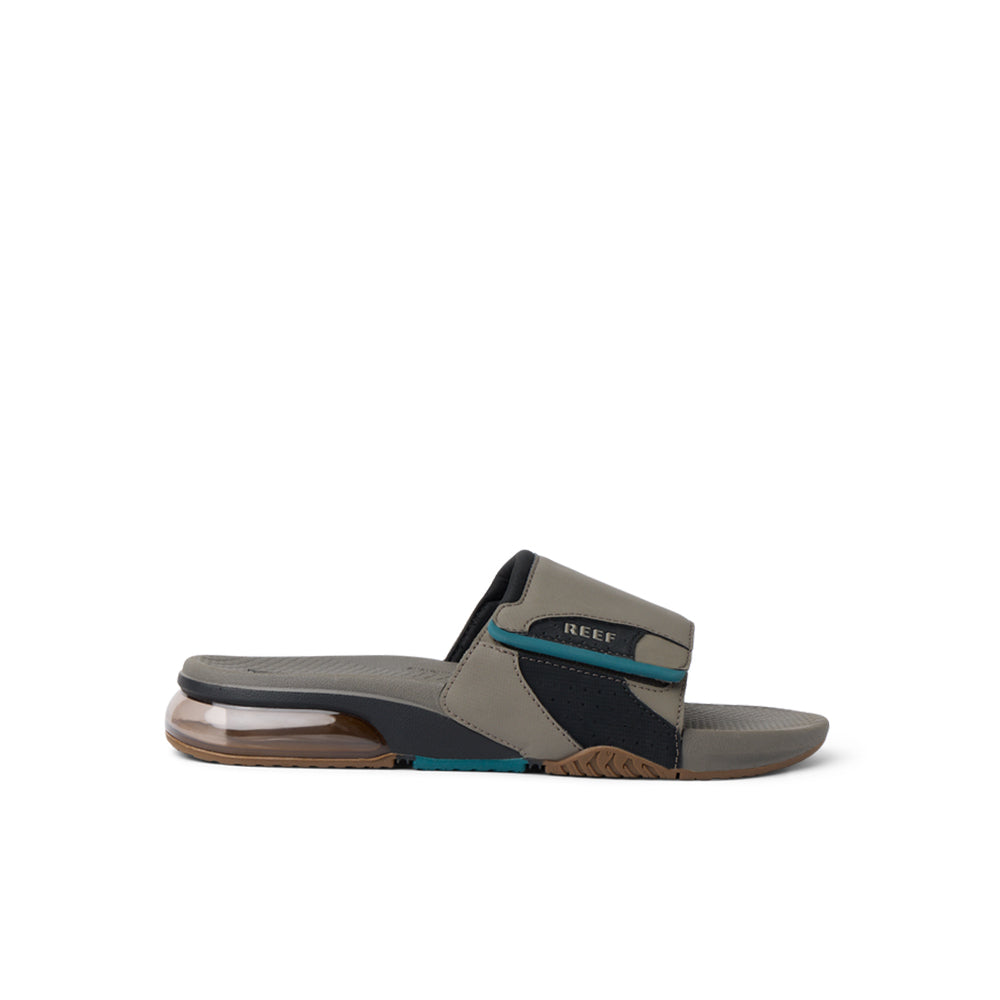 Reef Fanning + Slide Mens Sandal Tan-Spruce 11