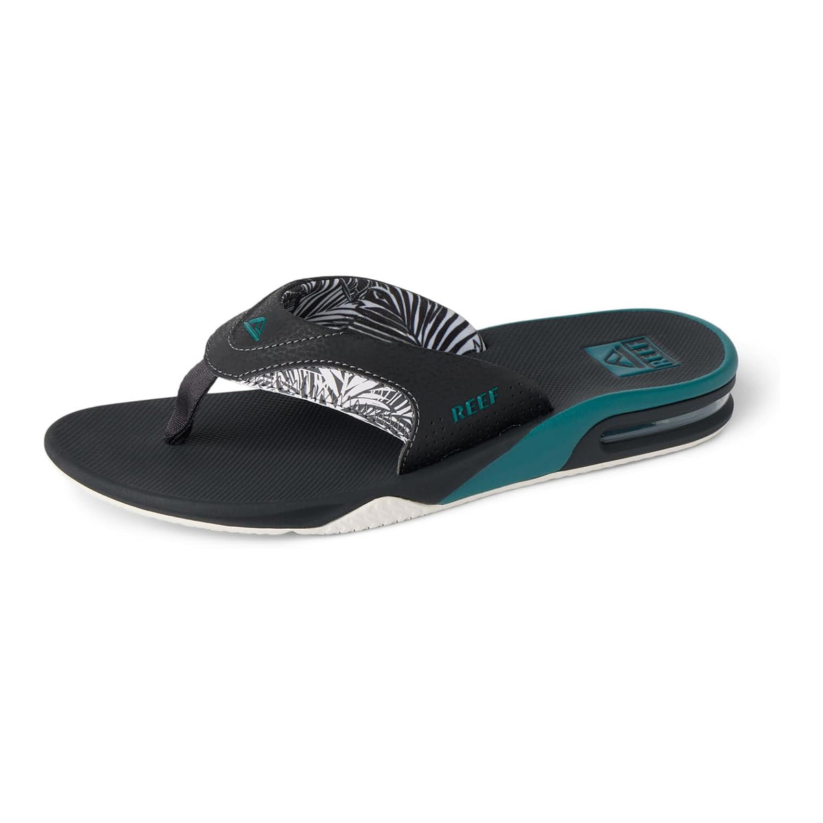 Reef Fanning Mens Sandal Grey-Palm-Spruce 11