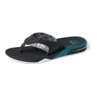 Reef Fanning Mens Sandal Grey-Palm-Spruce 12
