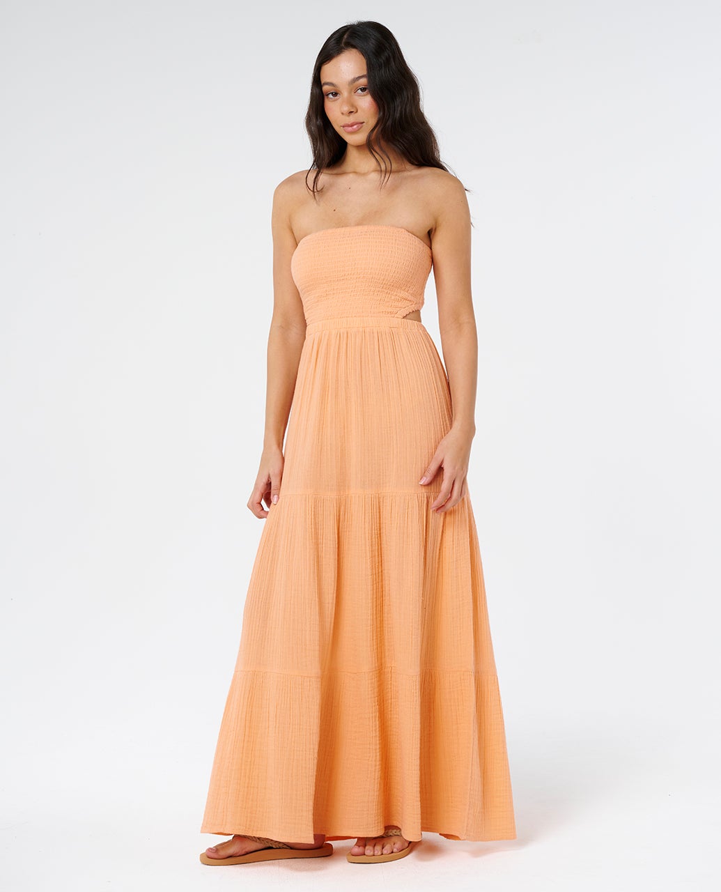 RIP CURL PREMIUM SURF MAXI DRESS Papaya L