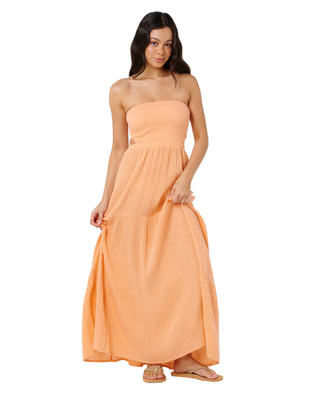 RIP CURL PREMIUM SURF MAXI DRESS Papaya S