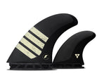 Future Fins FT1 Twin+1 Alpha Twin Fin Set Carbon-Tan-NEW