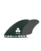 Futures Fins AMK Fiberglass Twin Fin Set Green-Gray-NEW