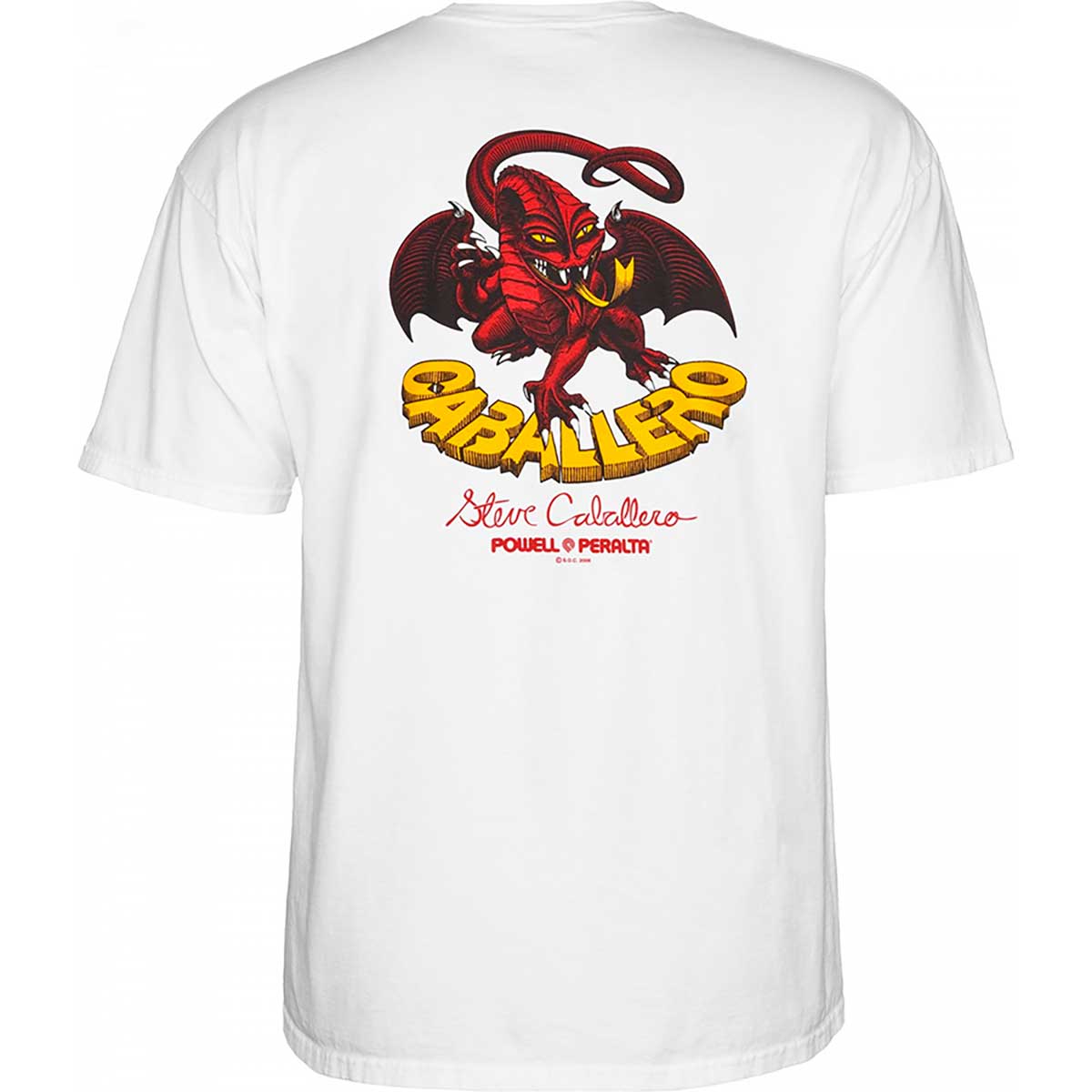 Bones Brigade Series 17 S/S Tee SteveCaballero White L