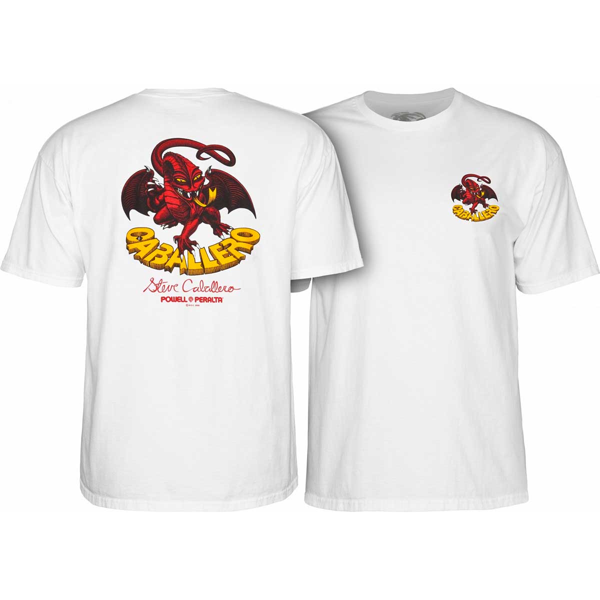 Bones Brigade Series 17 S/S Tee SteveCaballero White L
