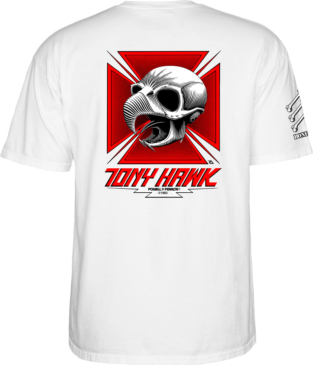 Bones Brigade Series 17 S/S Tee TonyHawk White XL