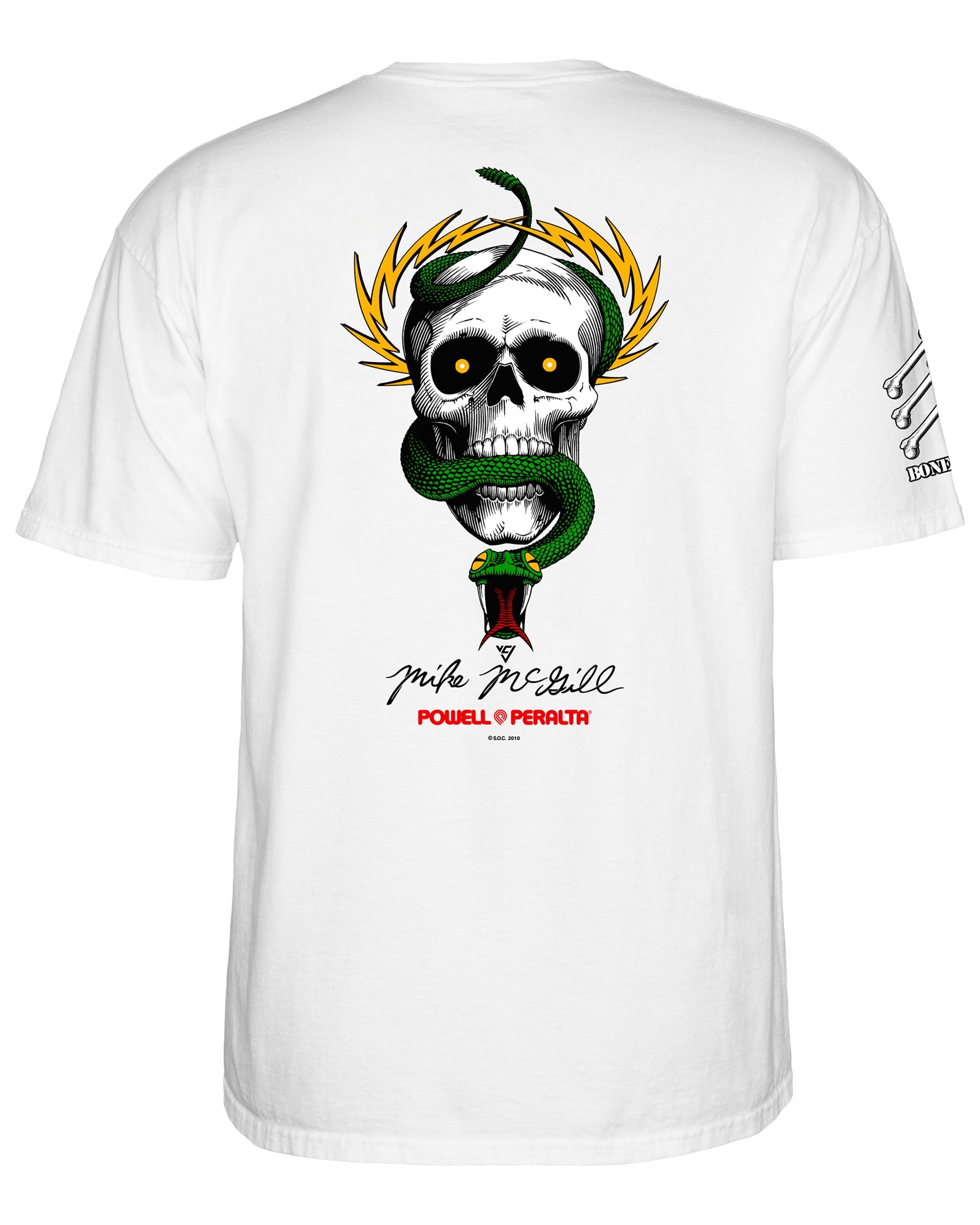 Bones Brigade Series 17 S/S Tee MikeMcgill White XL
