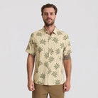ROARK Bless Up Breathable Stretch Shirt Fossil Print L