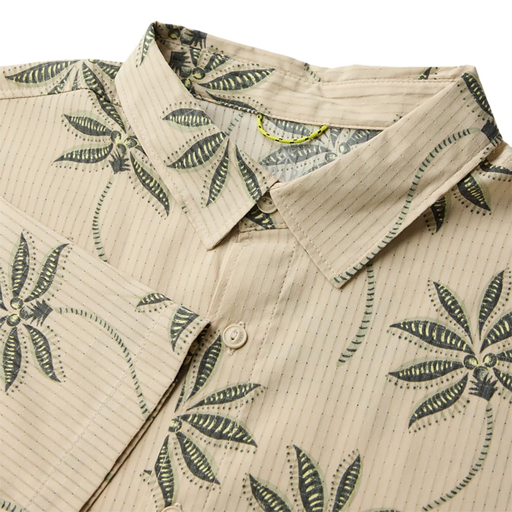 ROARK Bless Up Breathable Stretch Shirt Fossil Print XXL