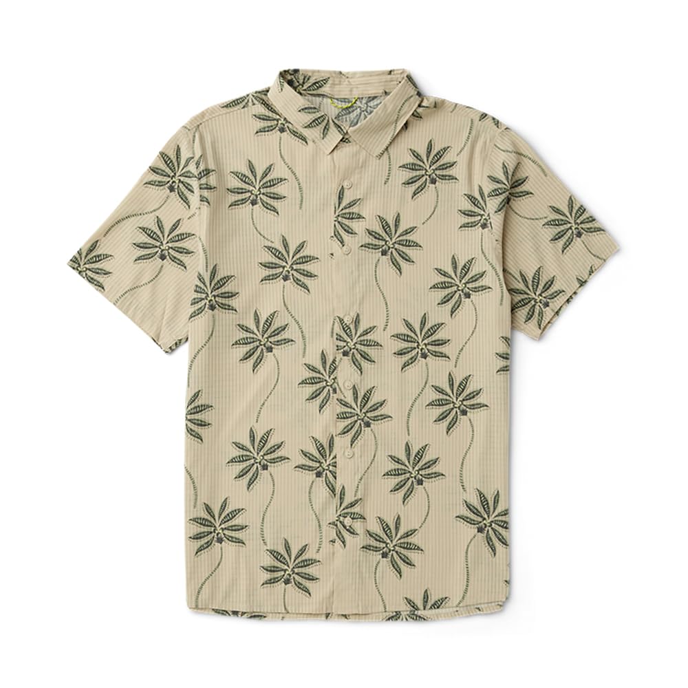 ROARK Bless Up Breathable Stretch Shirt Fossil Print M