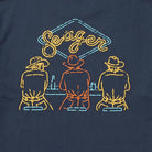 Seager Honky-Tonk Tee Navy- Shirt Navy XL