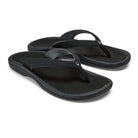 Olukai Ohana Lahi Womens Sandal 4040-Black-Black 6