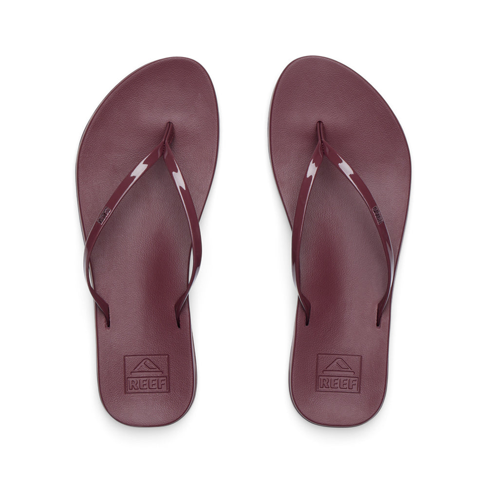 Reef Cushion Slim Womens Sandal Cabernet Crush 8