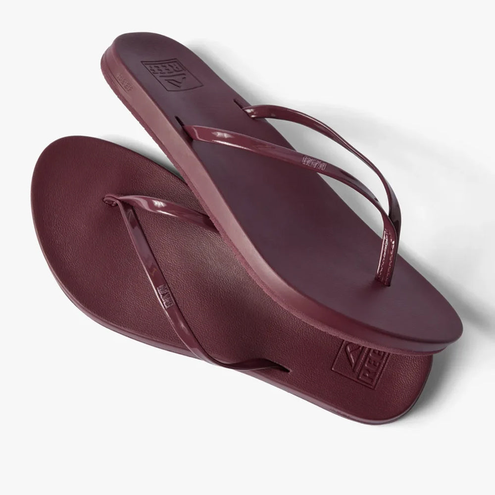 Reef Cushion Slim Womens Sandal Cabernet Crush 8