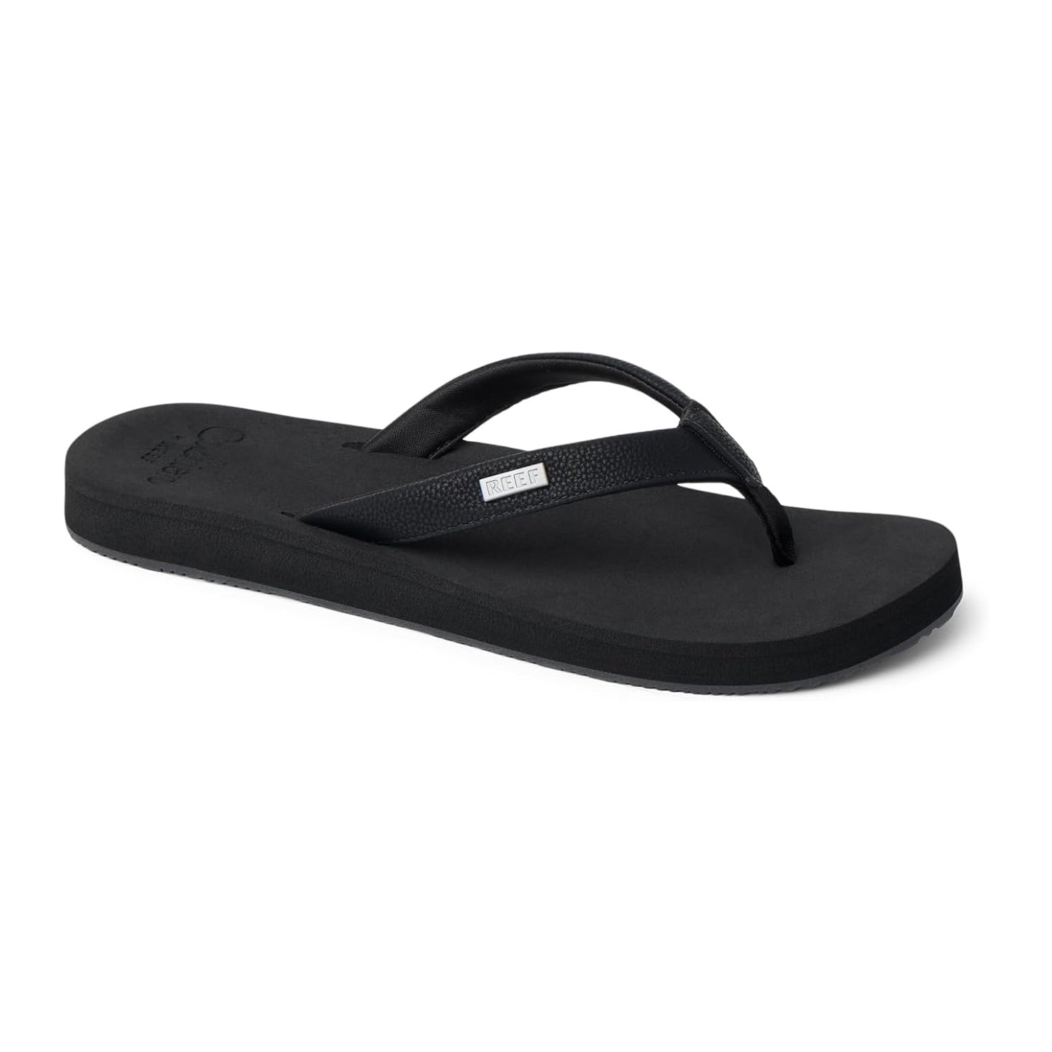 Reef Baja Sands Womens Sandal Black-Black 6