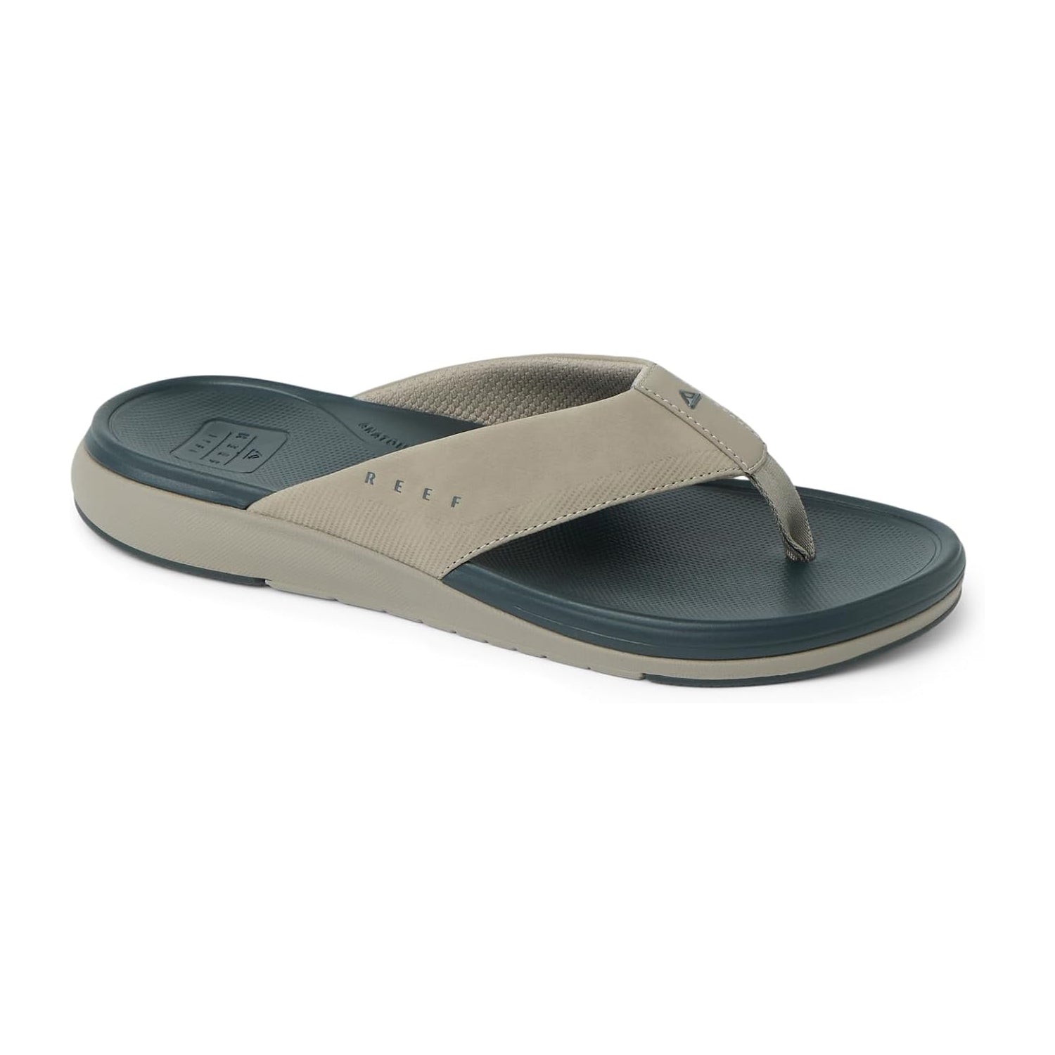 Reef Cushion Norte Mens Sandal Dark Grey-Tan 11