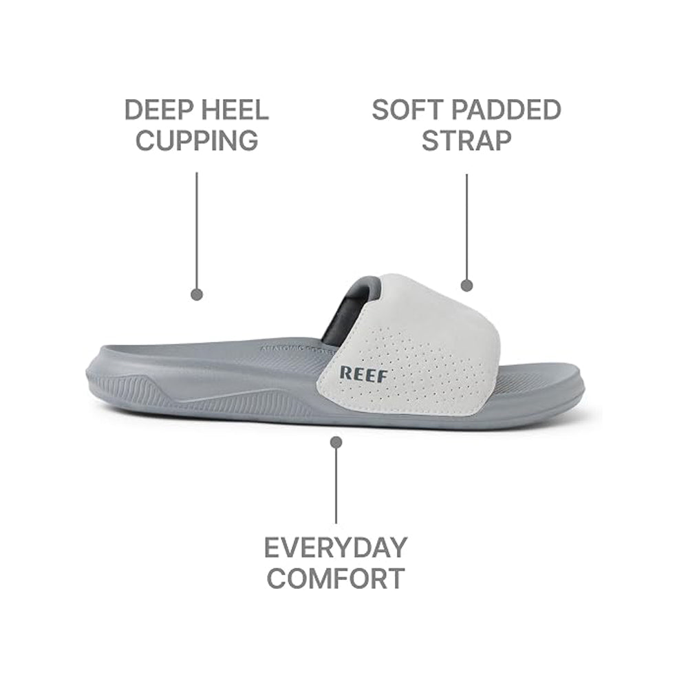 Reef Tailslide Mens Sandal Grey-Grey 13