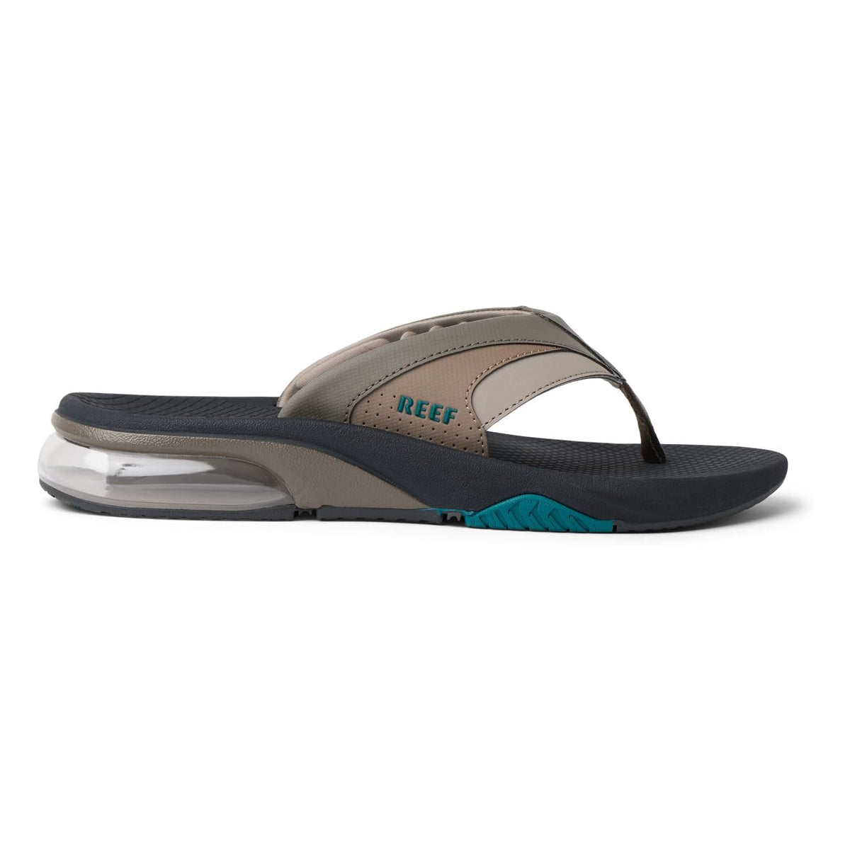 Reef Fanning + Mens Sandal Tan-Grey-Spruce 13