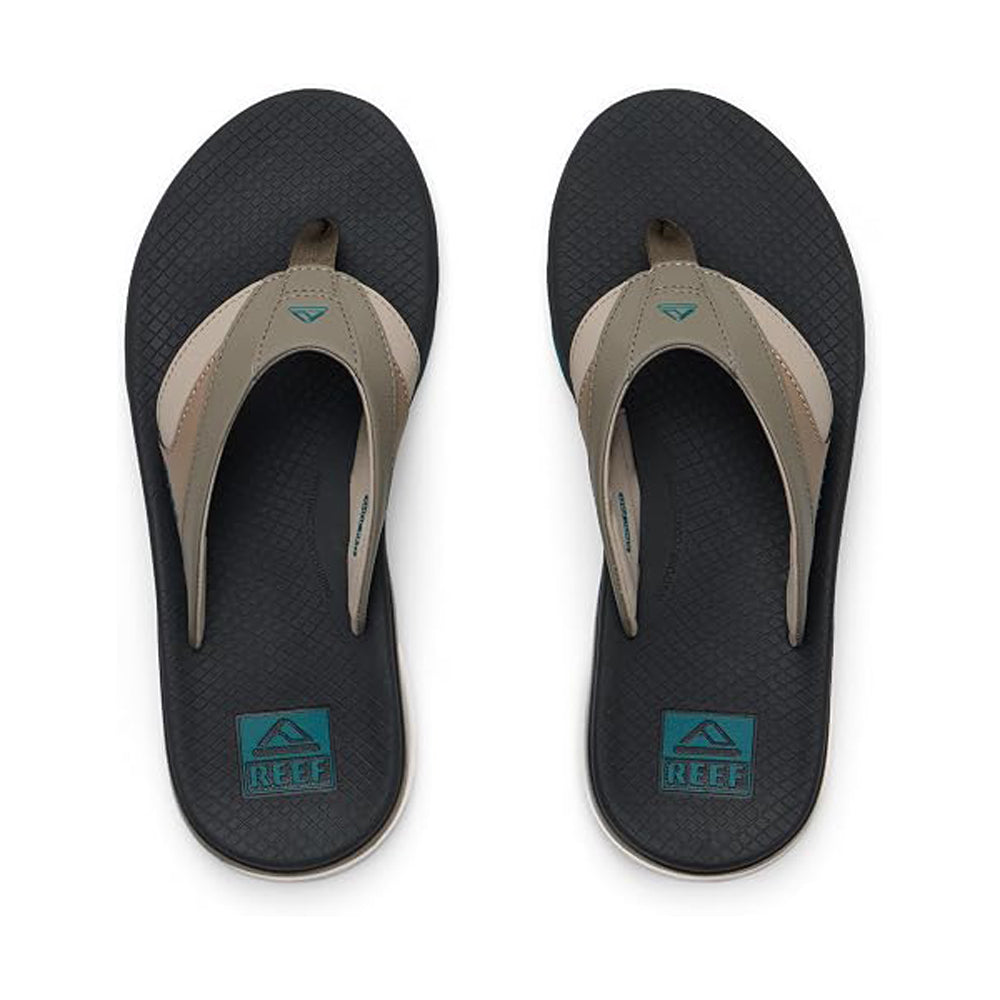Reef Fanning + Mens Sandal Tan-Grey-Spruce 10