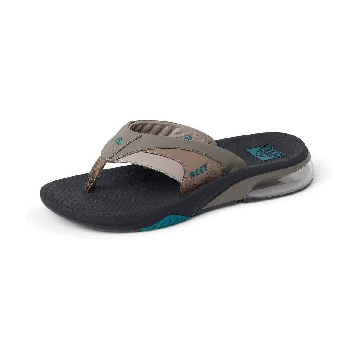 Reef Fanning + Mens Sandal Tan-Grey-Spruce 12