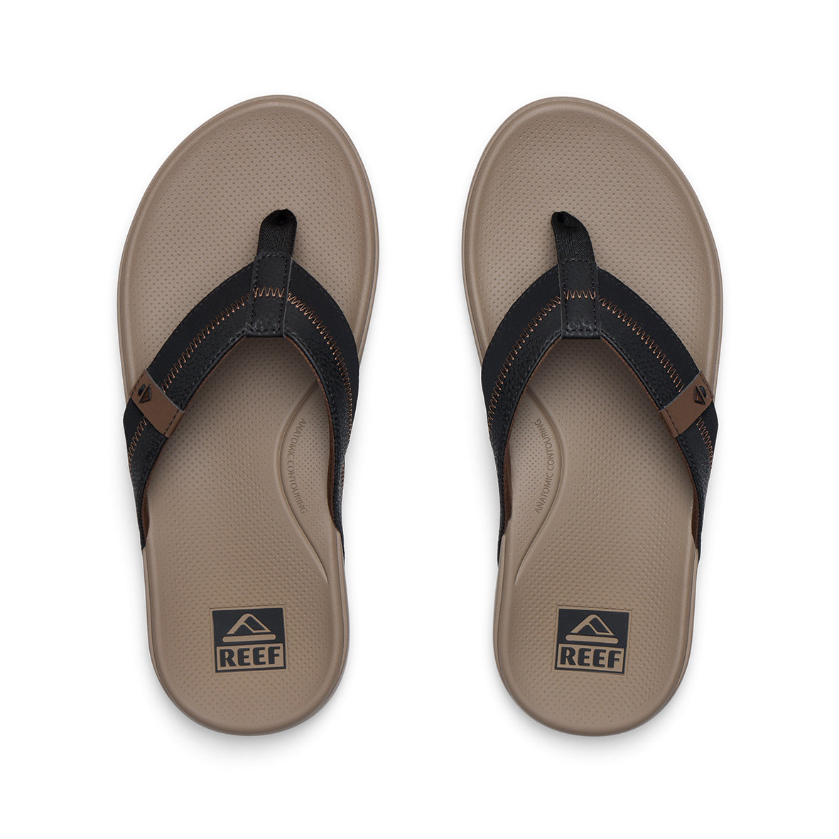Reef Cushion Phantom 2.0 Mens Sandal Tan-Black-Tan 6