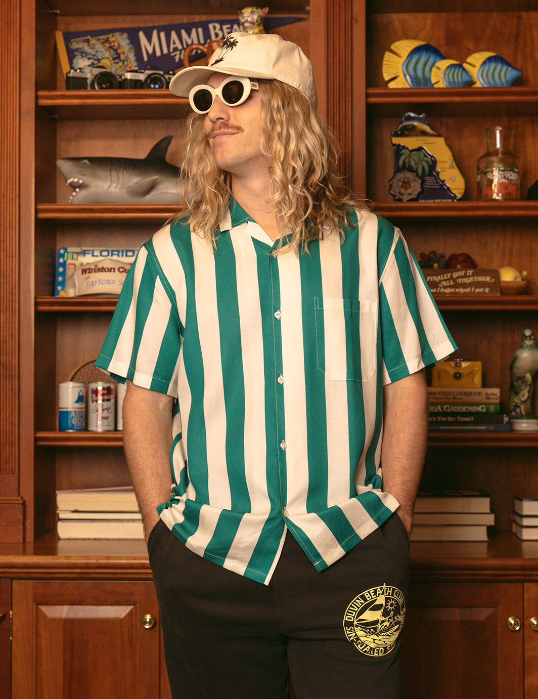 Duvin Travel SS Woven Teal XL