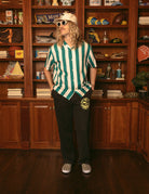 Duvin Travel SS Woven Teal XL