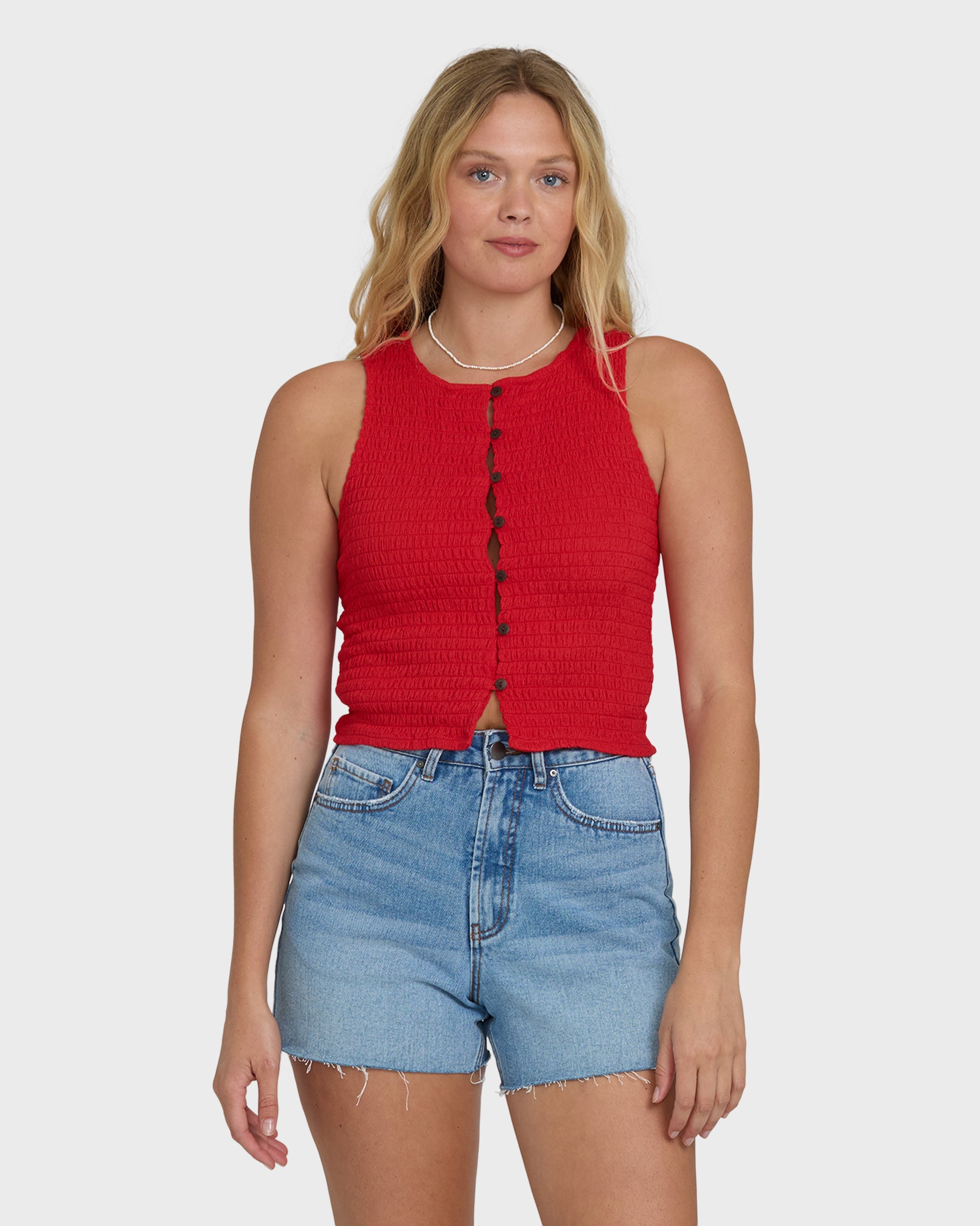 Billabong KELSEY TANK  FIESTA RED XS