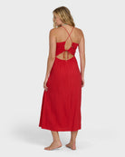 BILLABONG TAKE IT BACK MAXI DRS Dress FIESTA RED XS