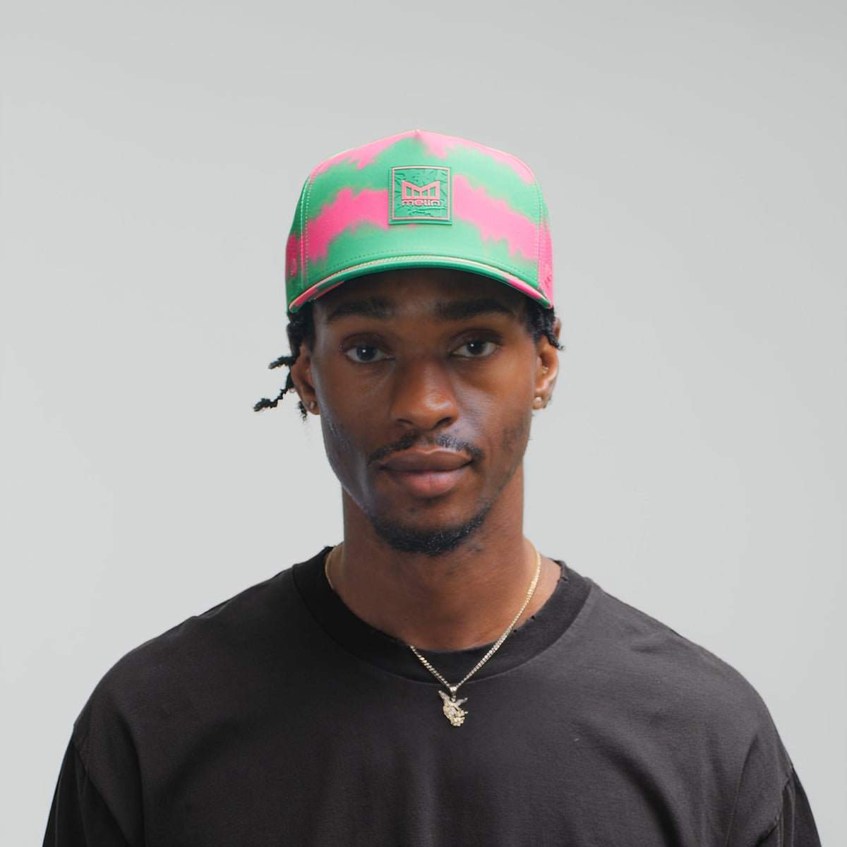 Melin Hydro Odysea Neon Tie Dye Hat Neo Pink C